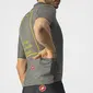 Castelli Breathe Attack Fietsshirt Korte Mouwen Grijs Heren