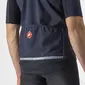 Castelli Gabba RoS 2 Fietsshirt Korte Mouwen Blauw/Zilvergrijs Heren