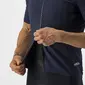 Castelli Perfetto RoS 2 Wind Fietsshirt Korte Mouwen Blauw Heren