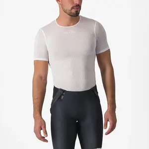 Castelli Pro Mesh 2.0 Ondershirt Korte Mouwen Wit Heren