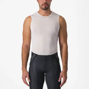 Castelli Pro Mesh 2.0 Ondershirt Zonder Mouwen Wit Heren