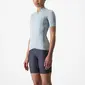 Castelli Anima 4 Fietsshirt Korte Mouwen Lichtblauw Dames