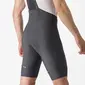 Castelli Espresso Fietsbroek Kort Donkergrijs Heren