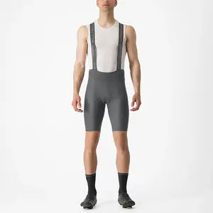Castelli Espresso Fietsbroek Kort Grijs Heren