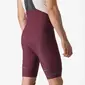 Castelli Espresso Fietsbroek Kort Donkerrood Heren