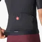 Castelli Espresso Fietsshirt Korte Mouwen Zwart/Donkergrijs Heren