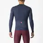 Castelli Espresso Fietsshirt Lange Mouwen Blauw/Zilver Heren