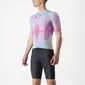 Castelli R-A/D Fietsshirt Korte Mouwen Roze/Multi Heren