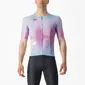 Castelli R-A/D Fietsshirt Korte Mouwen Roze/Multi Heren
