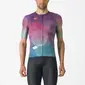 Castelli R-A/D Fietsshirt Korte Mouwen Paars/Multi Heren