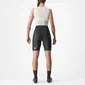 Castelli Espresso Fietsbroek Kort Zonder Bretels Zwart Dames