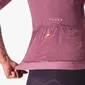 Castelli Aero Pro 7.0 Fietsshirt Korte Mouwen Paars Dames
