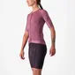 Castelli Aero Pro 7.0 Fietsshirt Korte Mouwen Paars Dames