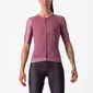 Castelli Aero Pro 7.0 Fietsshirt Korte Mouwen Paars Dames