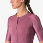 Castelli Aero Pro 7.0 Fietsshirt Korte Mouwen Paars Dames