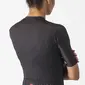 Castelli Espresso Fietsshirt Korte Mouwen Zwart Dames