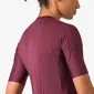 CASTELLI Espresso Fietsshirt Korte Mouwen Donkerrood Dames — afbeelding 4