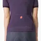 Castelli Libera Fietsshirt Korte Mouwen Paars Dames