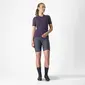 Castelli Libera Fietsshirt Korte Mouwen Paars Dames