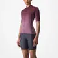 Castelli Salita Fietsshirt Korte Mouwen Donkerrood/Paars Dames
