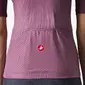 Castelli Salita Fietsshirt Korte Mouwen Donkerrood/Paars Dames