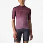 Castelli Salita Fietsshirt Korte Mouwen Donkerrood/Paars Dames
