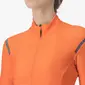 Castelli Tutto Nano Ros Fietsshirt Lange Mouwen Oranje Dames