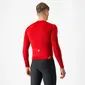 Castelli Fly Fietsshirt Lange Mouwen Rood Heren