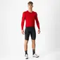 Castelli Fly Fietsshirt Lange Mouwen Rood Heren