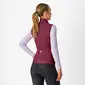 Castelli Espresso Windvest Donkerrood Dames