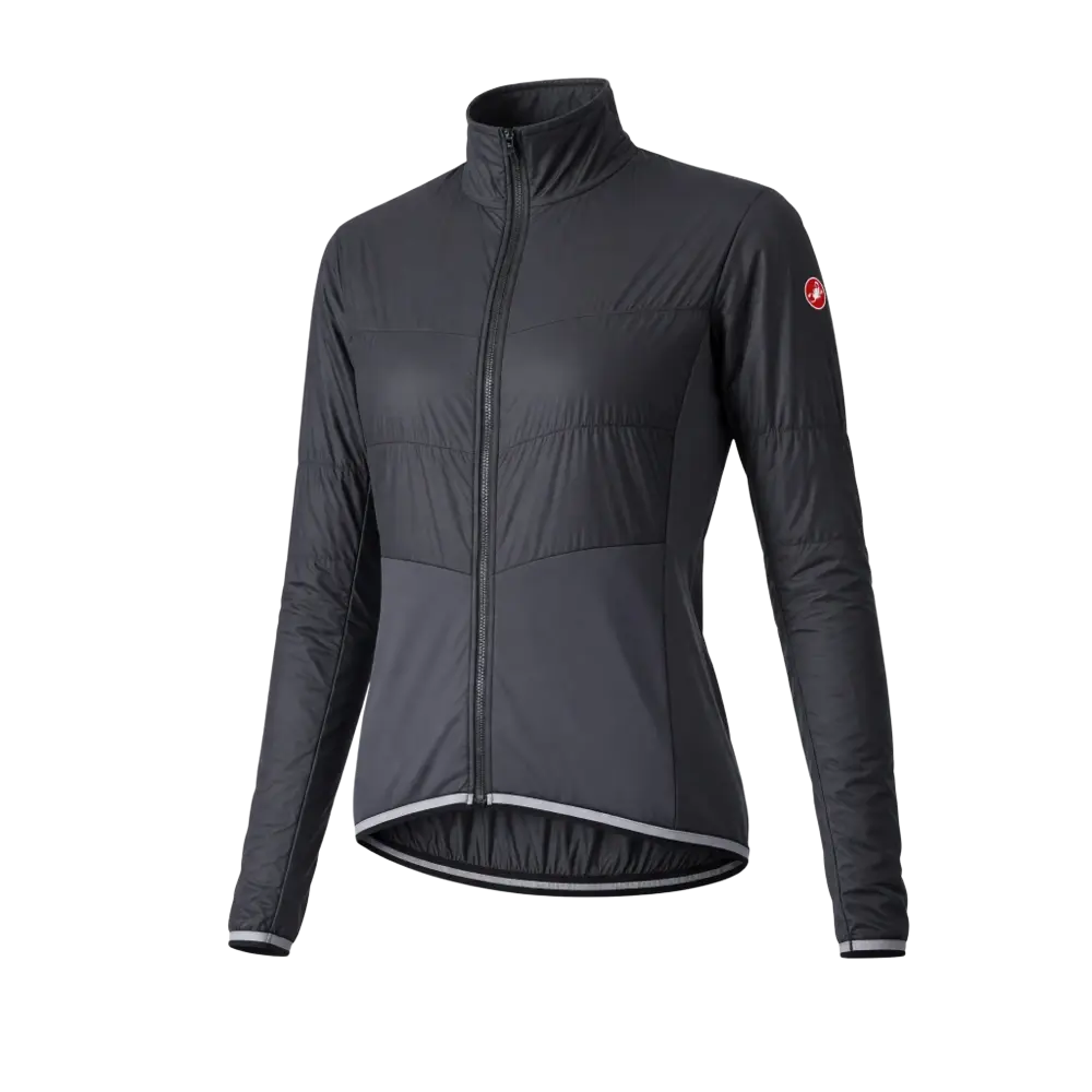 CASTELLI Unlimited Fietsjack Zwart/Donkergrijs Dames