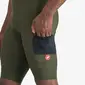Castelli Unlimited Cargo Gravel Fietsbroek Kort Donkergroen Heren