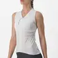 Castelli Anima 4 Fietsshirt Zonder Mouwen Wit/Zwart Dames