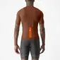 Castelli Prologo Lite Fietsshirt Korte Mouwen Bruin/Oranje Heren