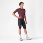 Castelli Prologo Lite Fietsshirt Korte Mouwen Donkerrood/Zilvergrijs Heren