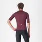 Castelli Prologo Lite Fietsshirt Korte Mouwen Donkerrood/Zilvergrijs Heren