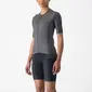 Castelli Unlimited Pro Fietsshirt Korte Mouwen Donkergrijs Dames
