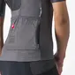 Castelli Unlimited Pro Fietsshirt Korte Mouwen Donkergrijs Dames