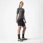 Castelli Unlimited Pro Fietsshirt Korte Mouwen Donkergrijs Dames