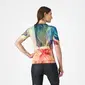 Castelli Unlimited Pro Fietsshirt Korte Mouwen Groen/Oranje Dames