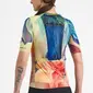 Castelli Unlimited Pro Fietsshirt Korte Mouwen Groen/Oranje Dames