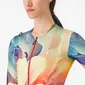 Castelli Unlimited Pro Fietsshirt Korte Mouwen Groen/Oranje Dames