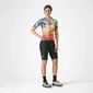 Castelli Unlimited Pro Fietsshirt Korte Mouwen Groen/Oranje Dames