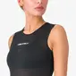 Castelli Pro Mesh Ondershirt Zonder Mouwen Zwart Dames