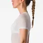 Castelli Pro Mesh Ondershirt Korte Mouwen Wit Dames