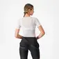Castelli Pro Mesh Ondershirt Korte Mouwen Wit Dames