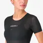 Castelli Pro Mesh Ondershirt Korte Mouwen Zwart Dames