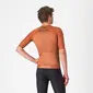 Castelli Aero Race 8S Fietsshirt Korte Mouwen Oranje Heren