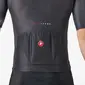 Castelli Climber's A/C Fietsshirt Korte Mouwen Zwart/Donkergrijs Heren