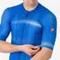 Castelli Climber's A/C Fietsshirt Korte Mouwen Blauw Heren